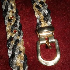 belt buckle bracelet multicolor